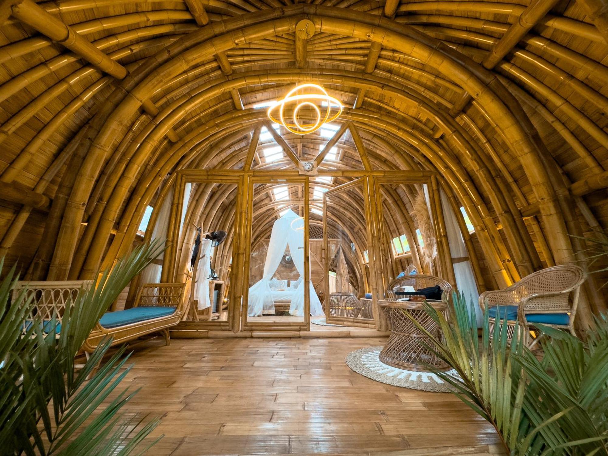 Bamboo House - Ecobreeze Villa Sidemen  Buitenkant foto