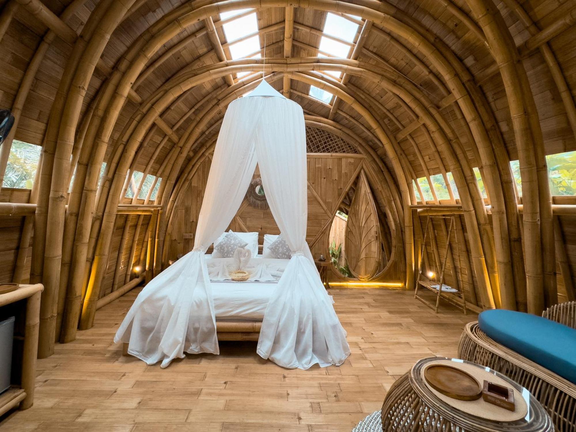 Bamboo House - Ecobreeze Villa Sidemen  Buitenkant foto