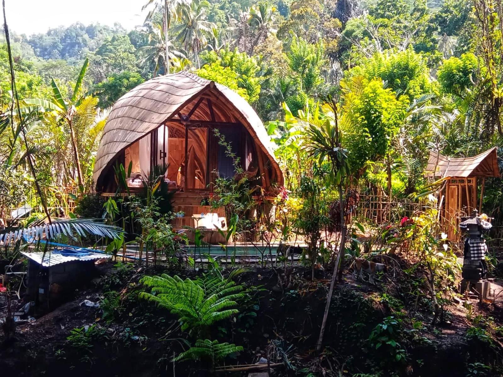 Bamboo House - Ecobreeze Villa Sidemen  Buitenkant foto