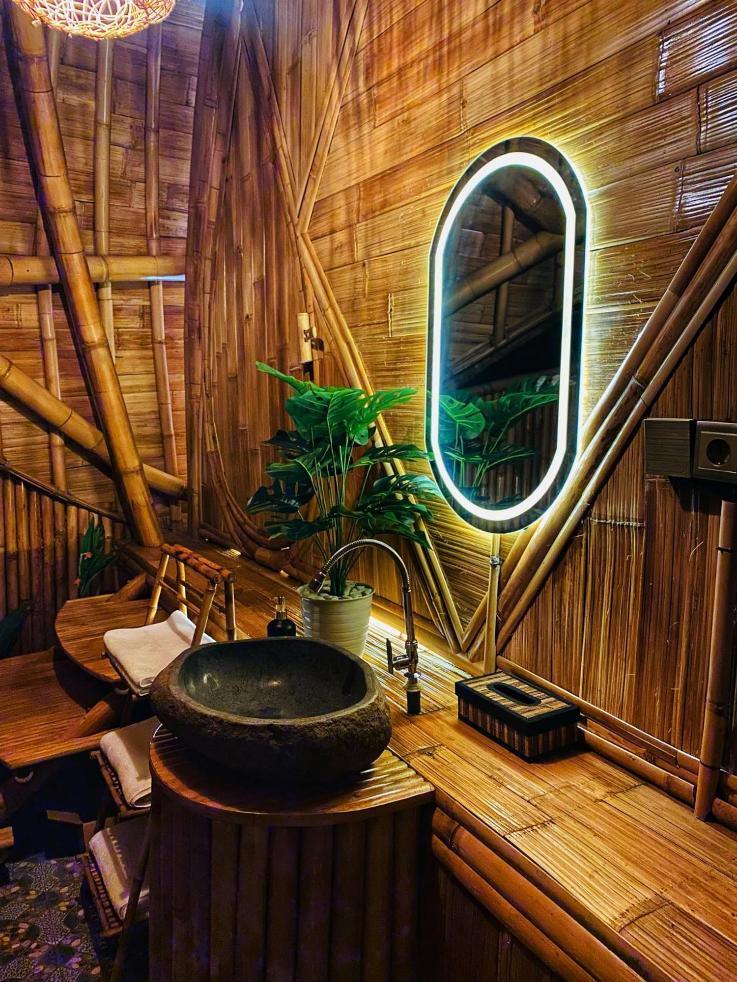 Bamboo House - Ecobreeze Villa Sidemen  Buitenkant foto