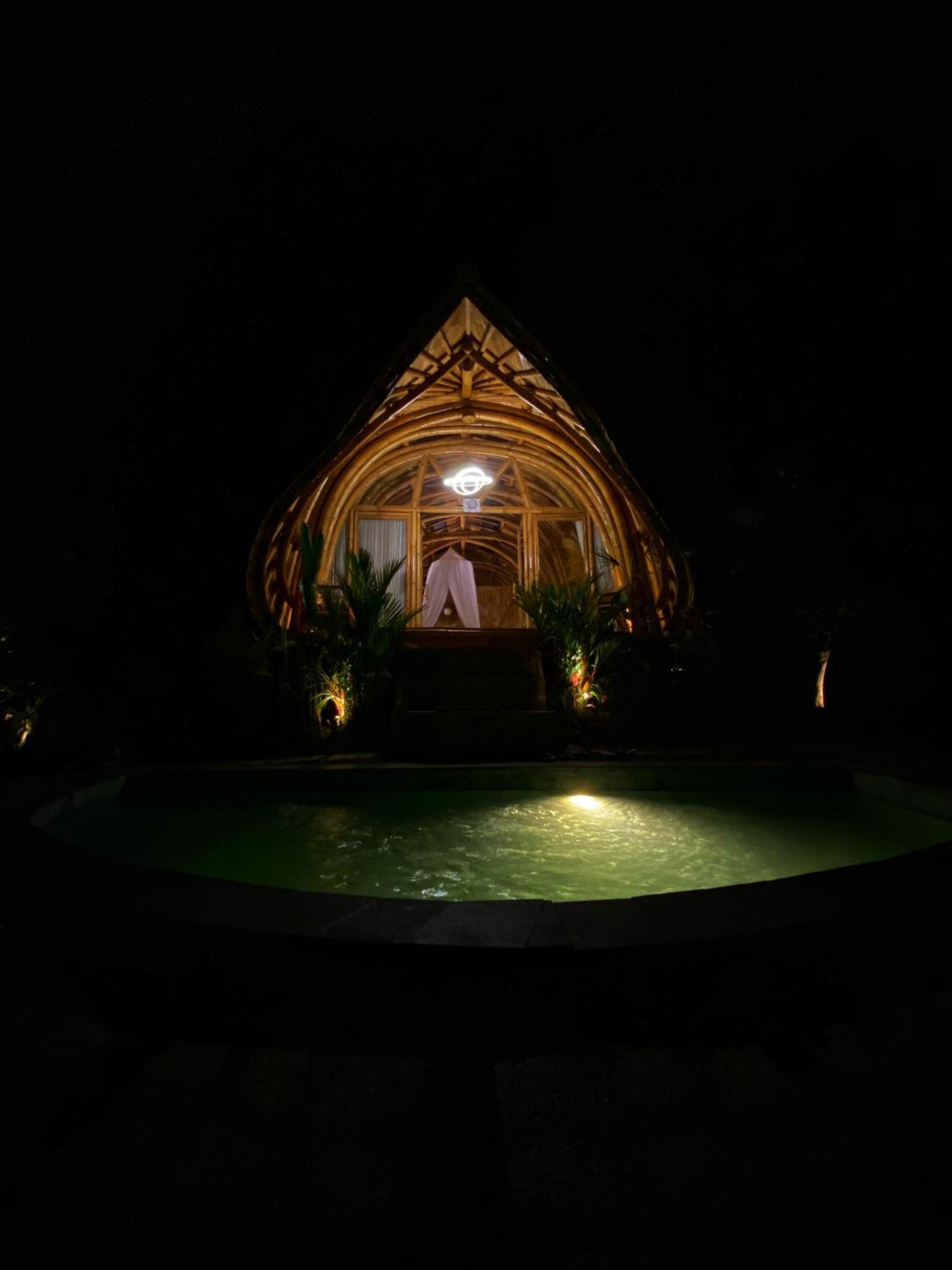 Bamboo House - Ecobreeze Villa Sidemen  Buitenkant foto