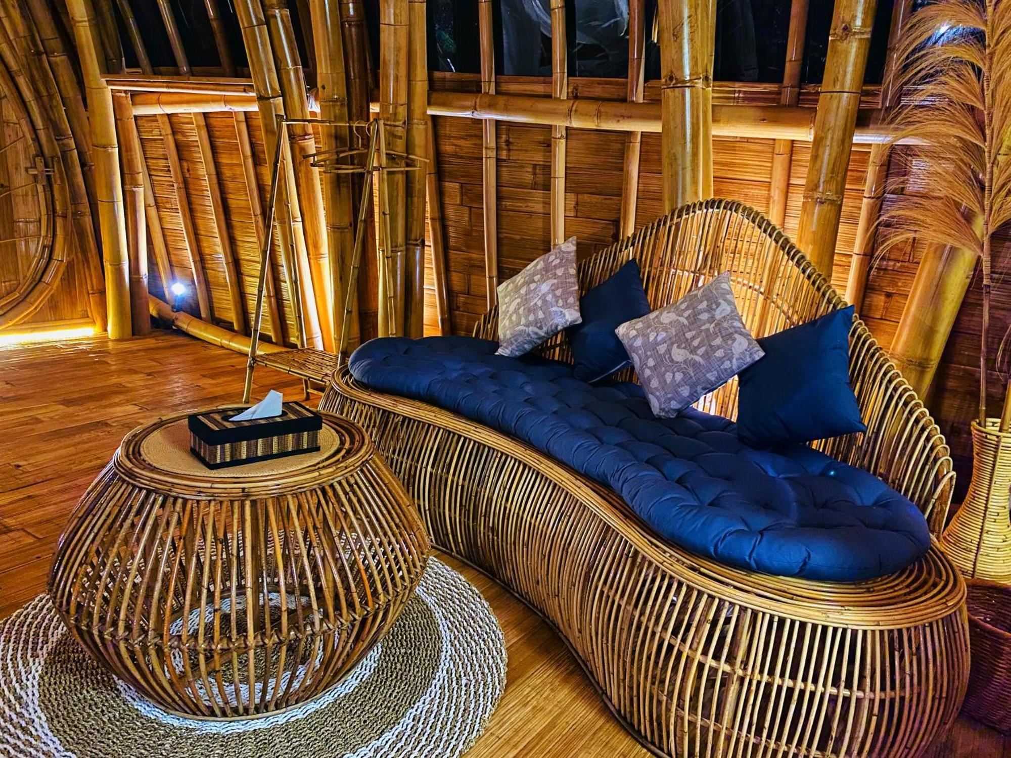 Bamboo House - Ecobreeze Villa Sidemen  Buitenkant foto