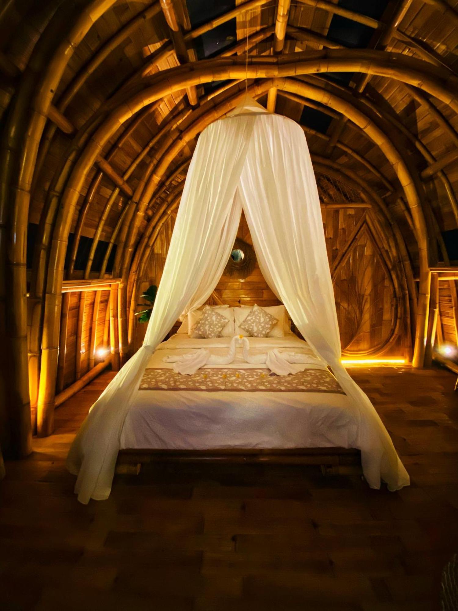 Bamboo House - Ecobreeze Villa Sidemen  Buitenkant foto