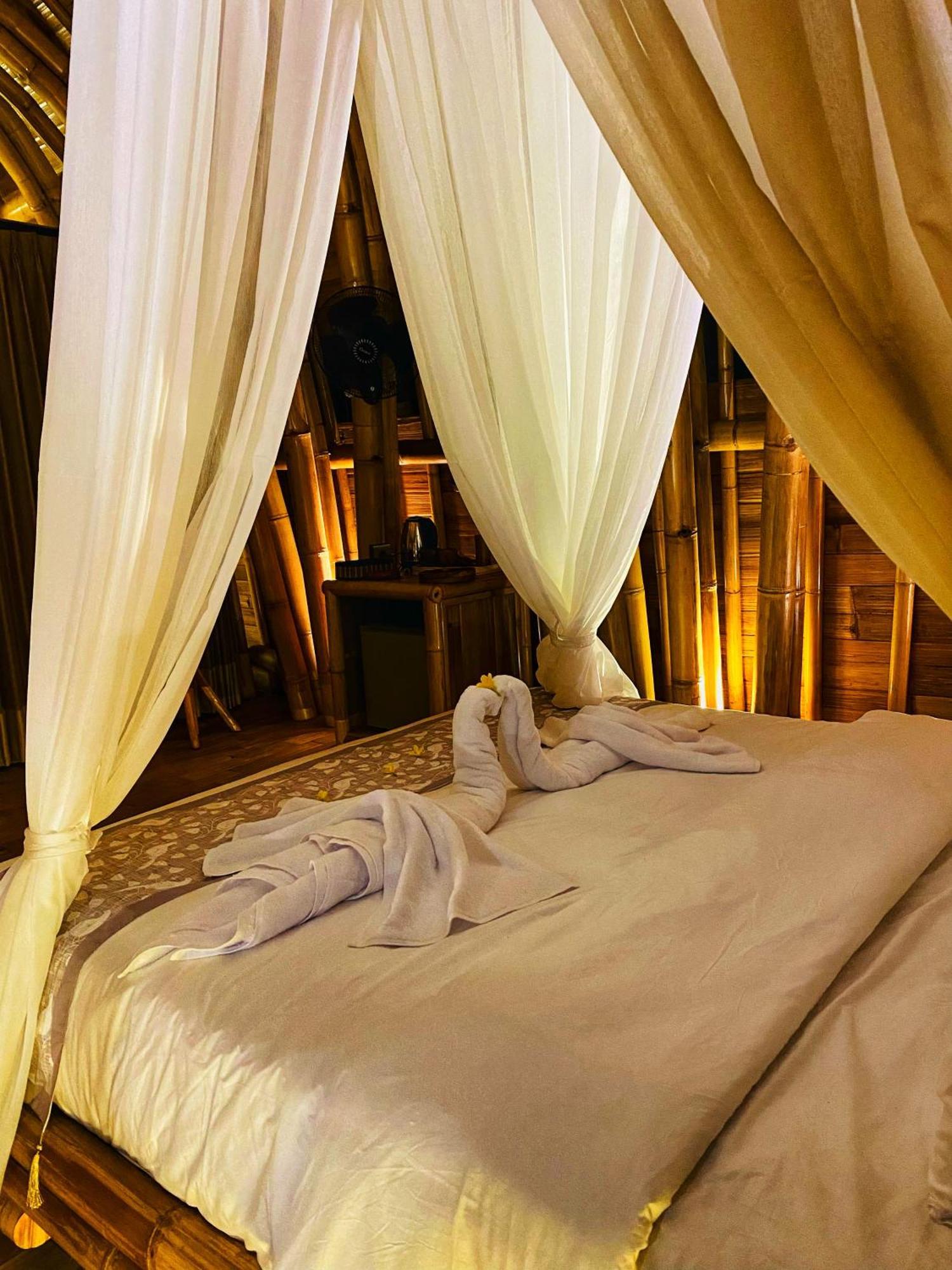 Bamboo House - Ecobreeze Villa Sidemen  Buitenkant foto