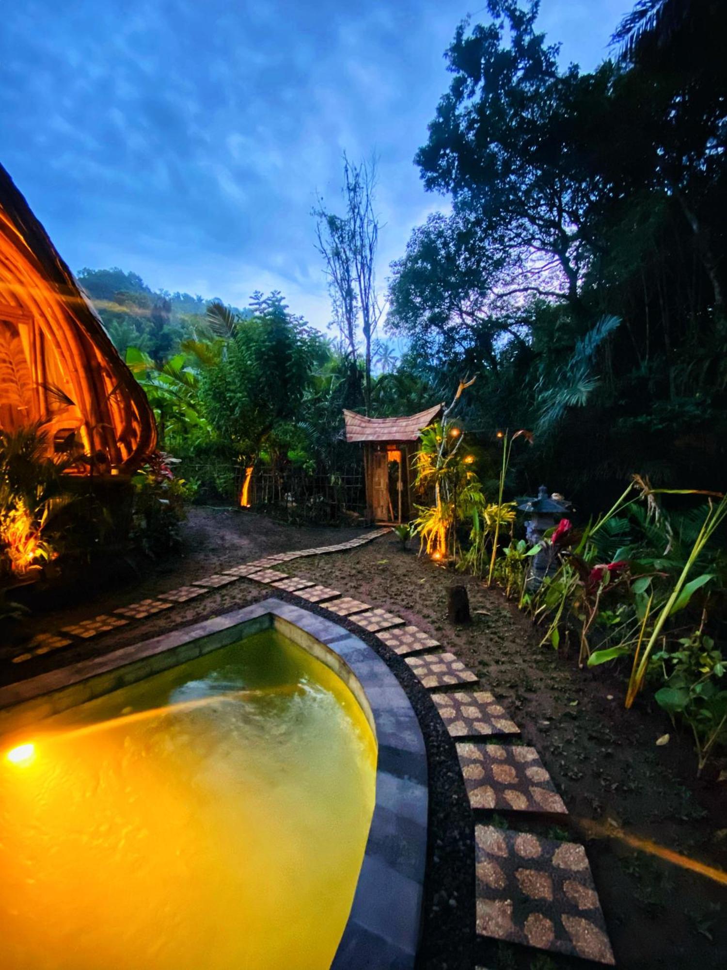 Bamboo House - Ecobreeze Villa Sidemen  Buitenkant foto