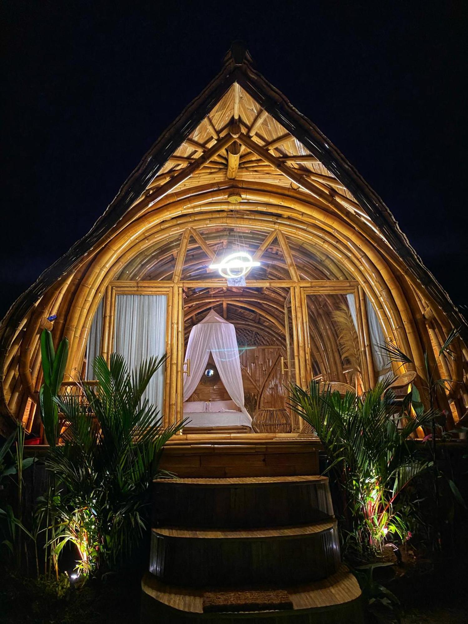 Bamboo House - Ecobreeze Villa Sidemen  Buitenkant foto