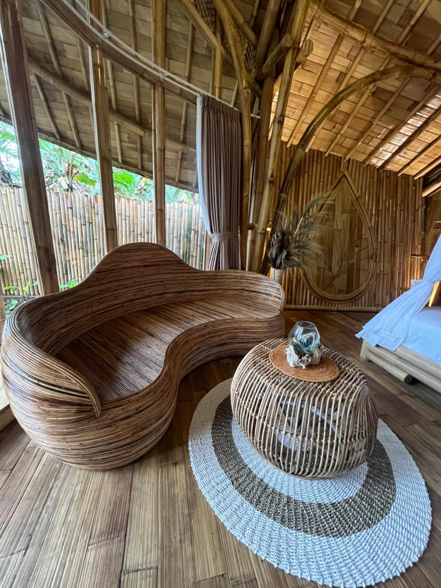 Bamboo House - Ecobreeze Villa Sidemen  Buitenkant foto