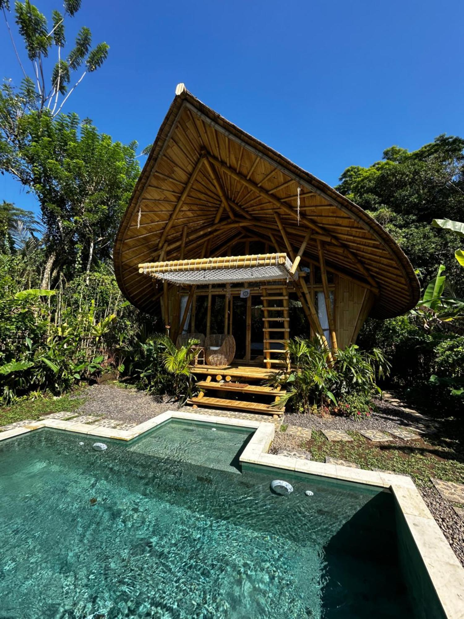 Bamboo House - Ecobreeze Villa Sidemen  Buitenkant foto