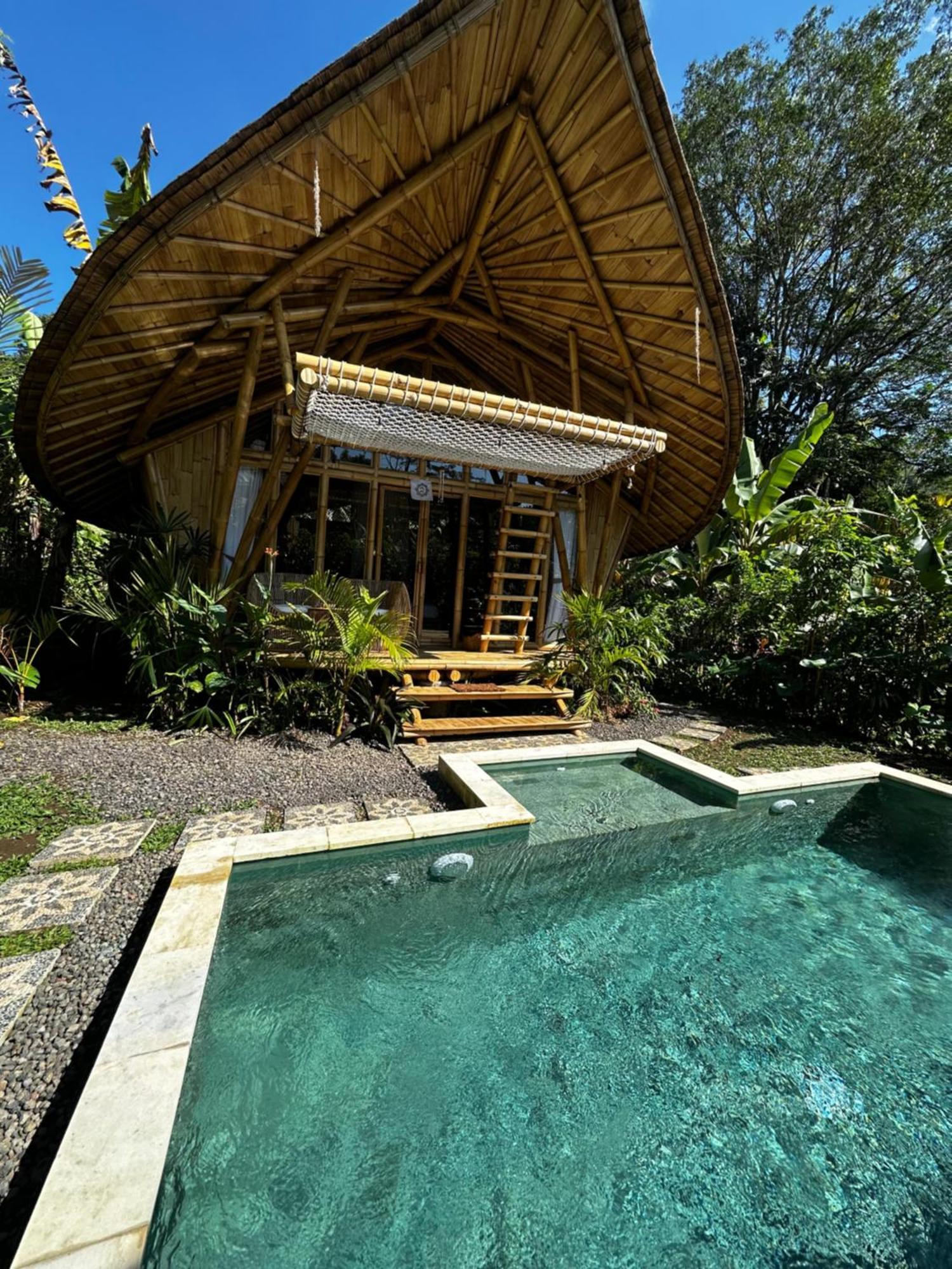 Bamboo House - Ecobreeze Villa Sidemen  Buitenkant foto