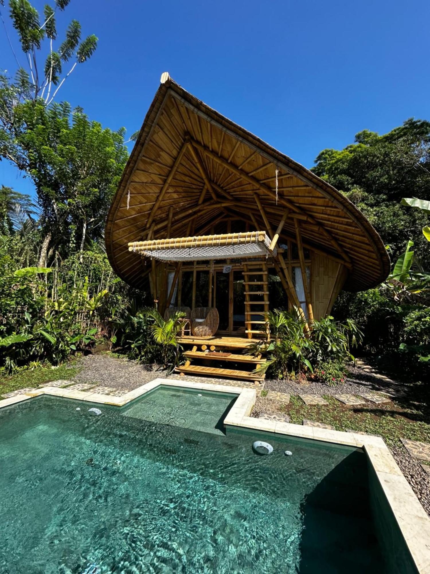 Bamboo House - Ecobreeze Villa Sidemen  Buitenkant foto