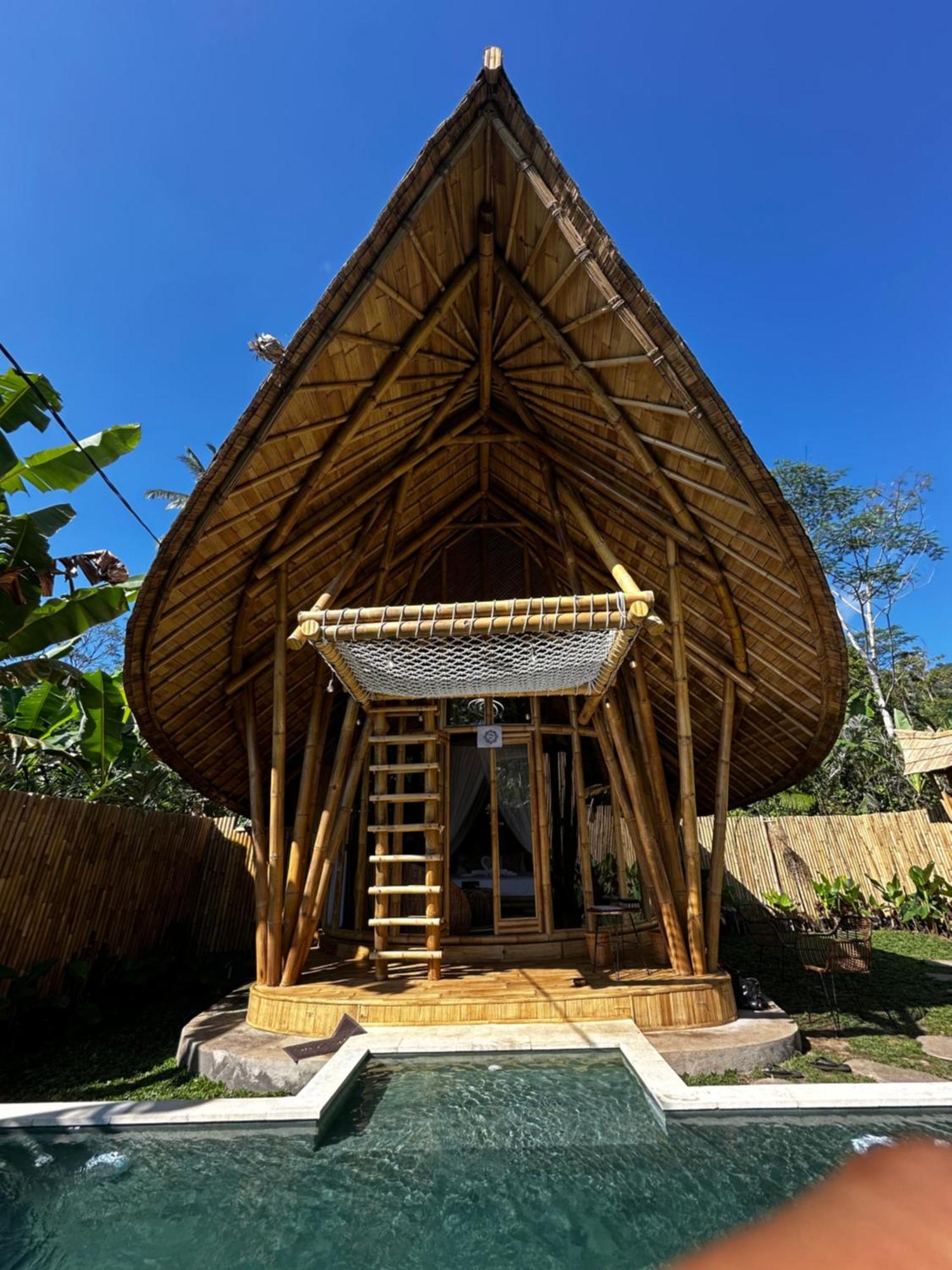 Bamboo House - Ecobreeze Villa Sidemen  Buitenkant foto