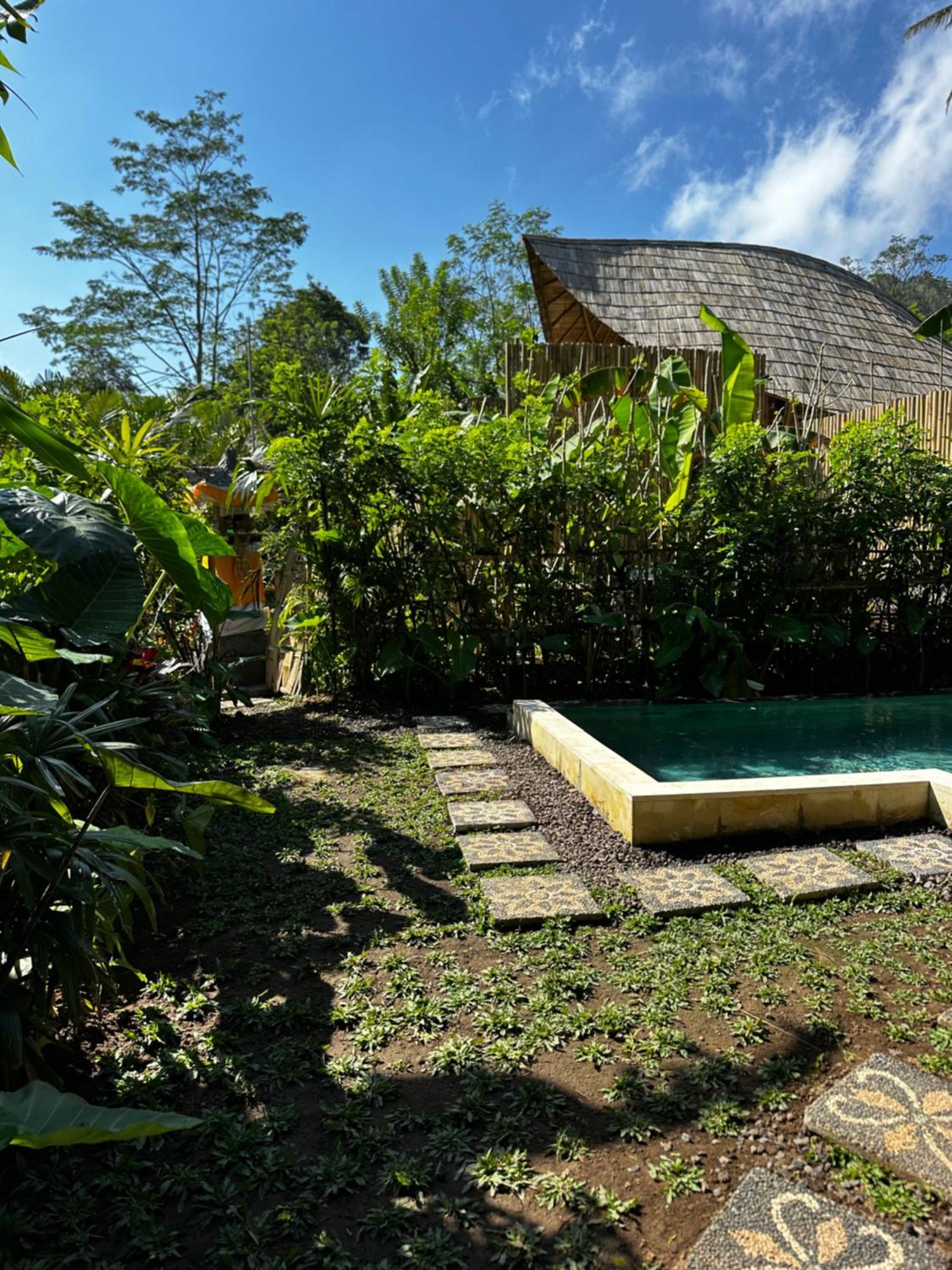 Bamboo House - Ecobreeze Villa Sidemen  Buitenkant foto