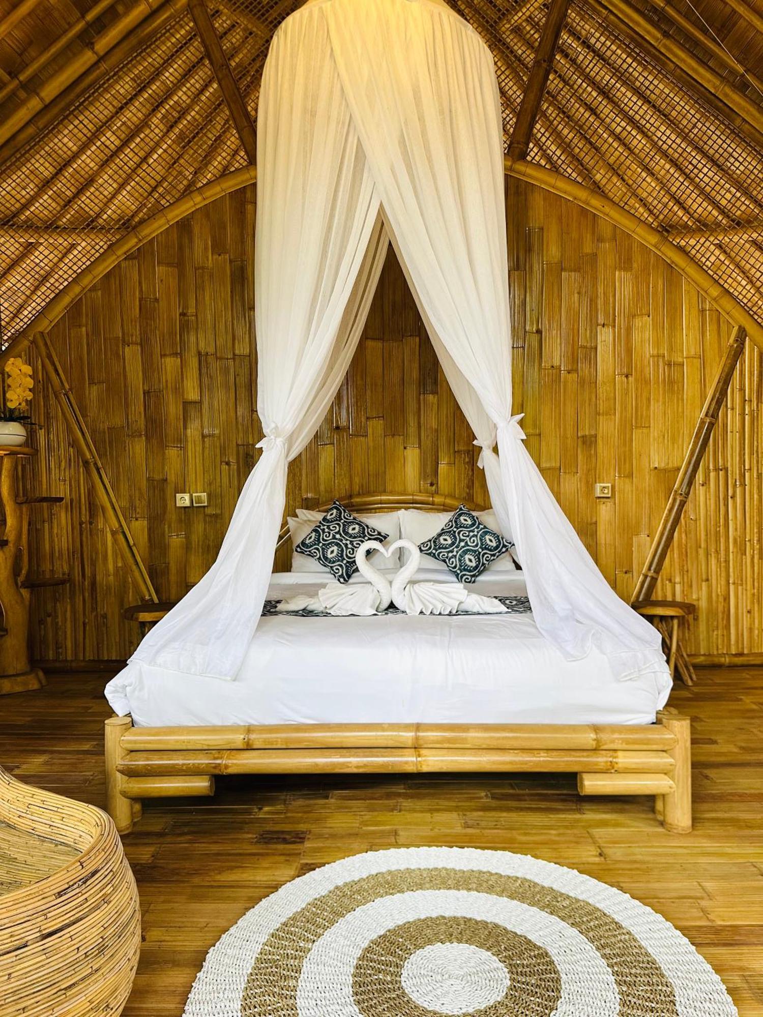 Bamboo House - Ecobreeze Villa Sidemen  Buitenkant foto