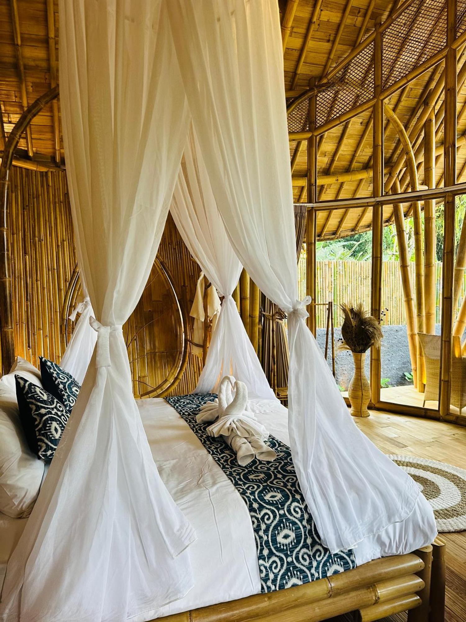 Bamboo House - Ecobreeze Villa Sidemen  Buitenkant foto