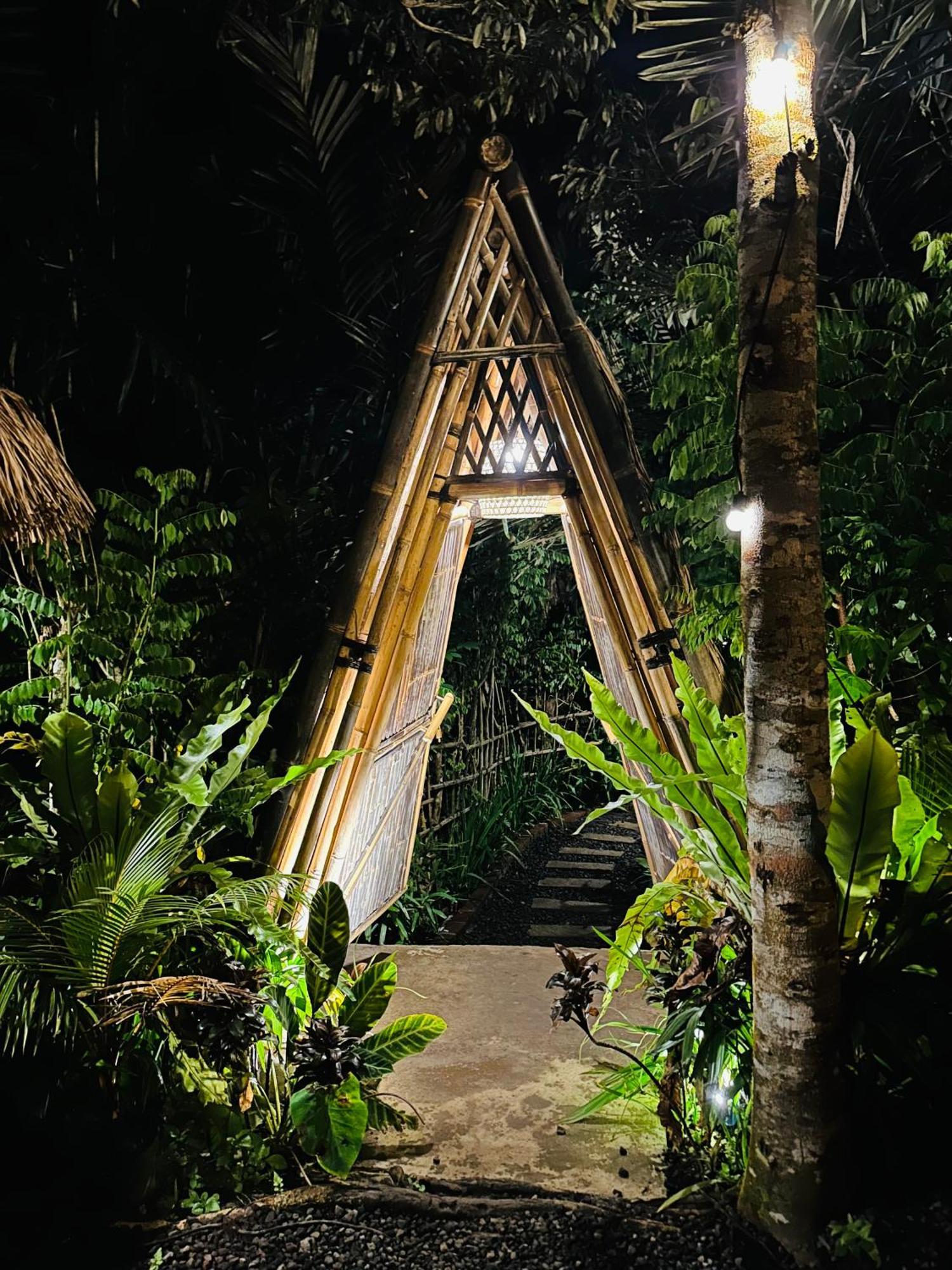 Bamboo House - Ecobreeze Villa Sidemen  Buitenkant foto